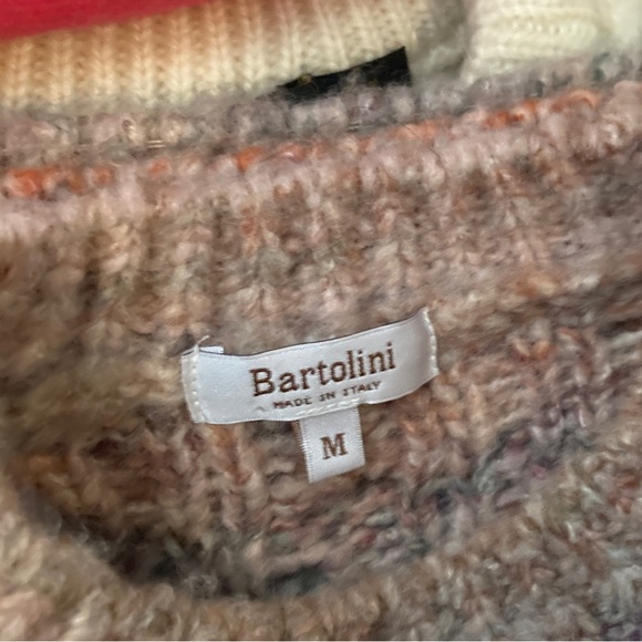BARTOLINI Italian Crew Neck Sweater M - Picture 7 of 11